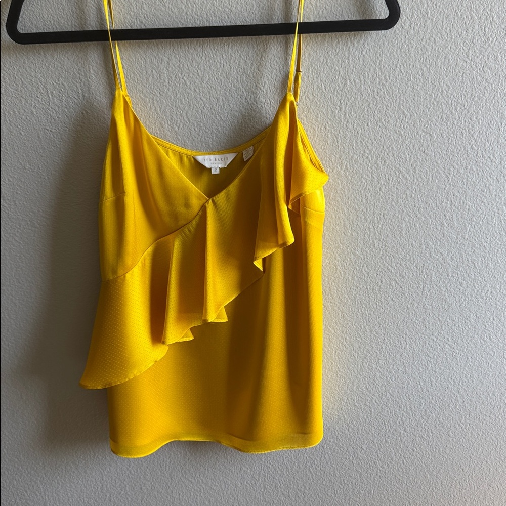 Ted Baker Golden Yellow Fabric